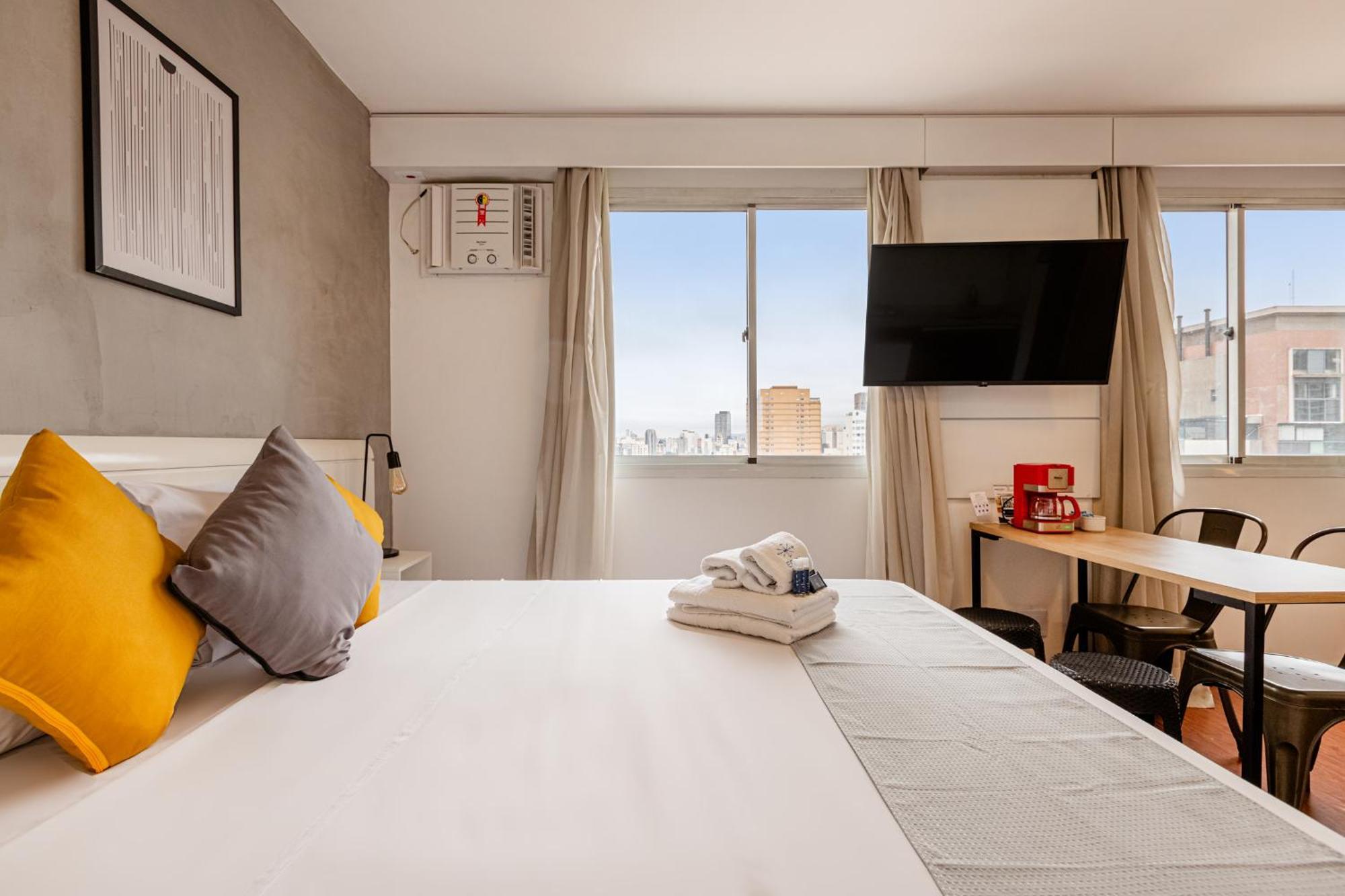 Easy Star - Flat Na Olimpia Aconchegante E Iluminado - Mh02h * São Paulo